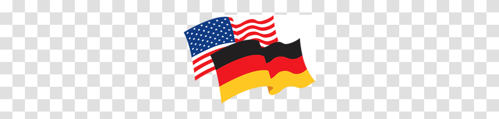 German Flag American Flag Family German Olympics Transparent Png