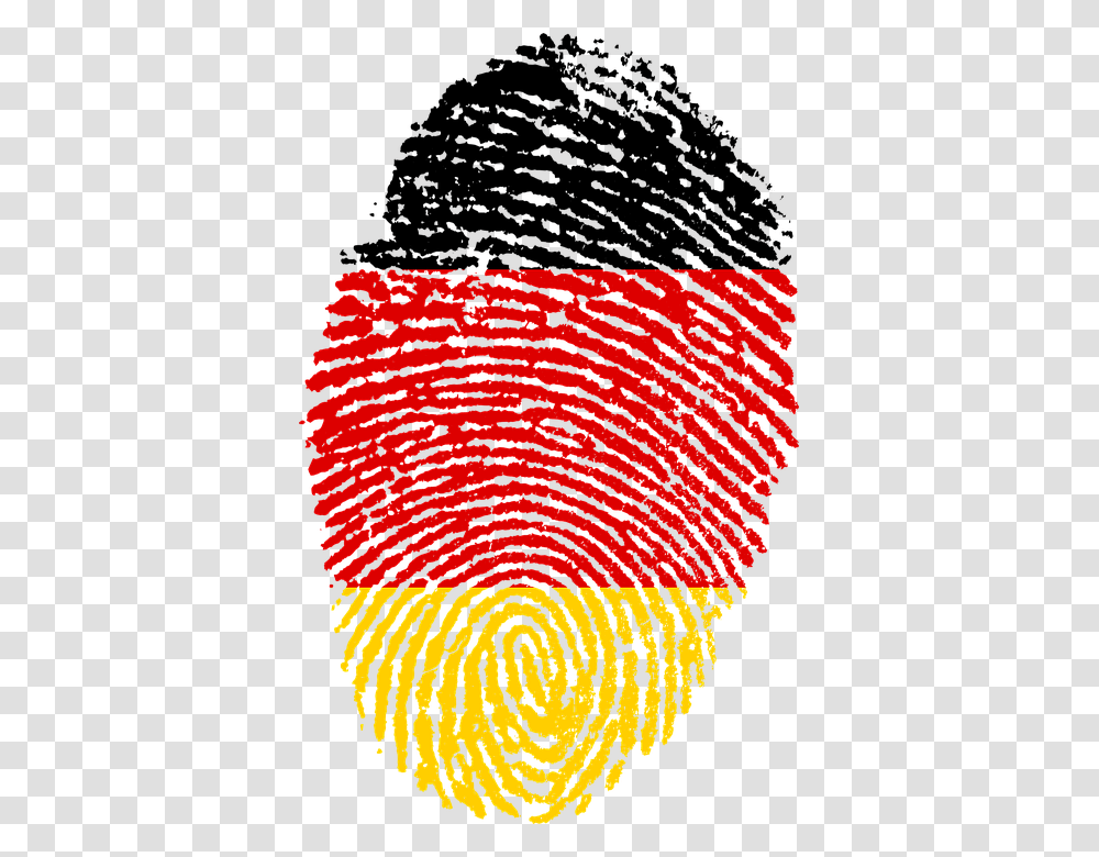 German Flag Fingerprint, Rug, Label Transparent Png