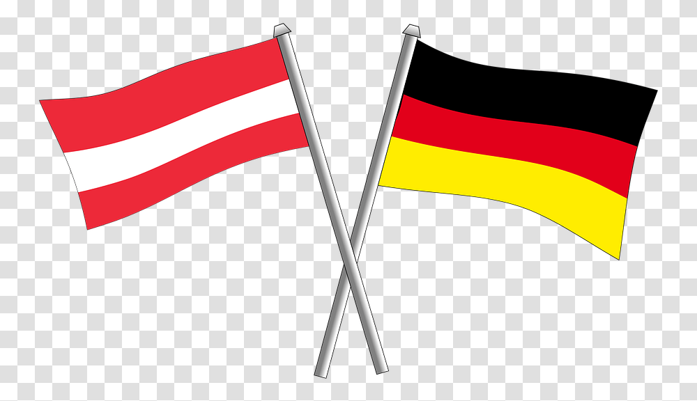 German Germany Friendship Flag Flags Austria German English Exchange, Axe, Tool, Stick Transparent Png