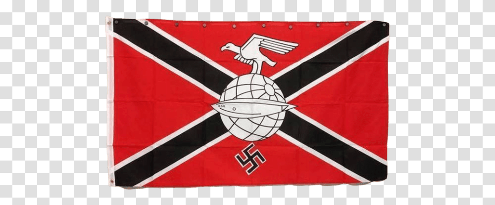 German Nazi Zeppelin Corps Flag Historical Flag With Confederate Flag, Armor, Shield, Emblem Transparent Png