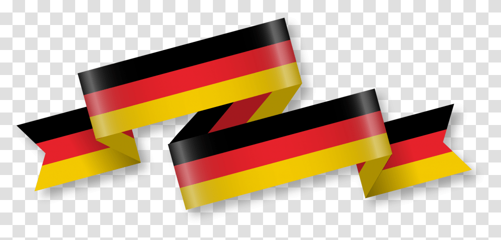 German Of Streamers Euclidean Flag Vector Germany Clipart Germany Flag Ribbon, Label, Light, File Transparent Png