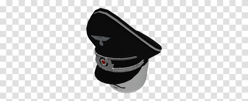 German Officer Hat Ww2 German Hat Roblox, Clothing, Apparel, Helmet, Crash Helmet Transparent Png