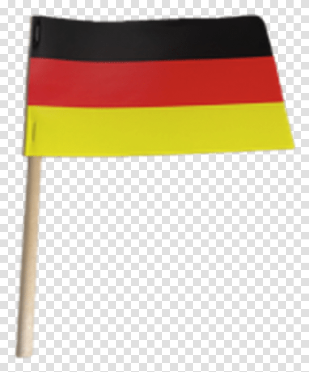 German Paper Flag On Flag, Fence, Barricade, Chair Transparent Png
