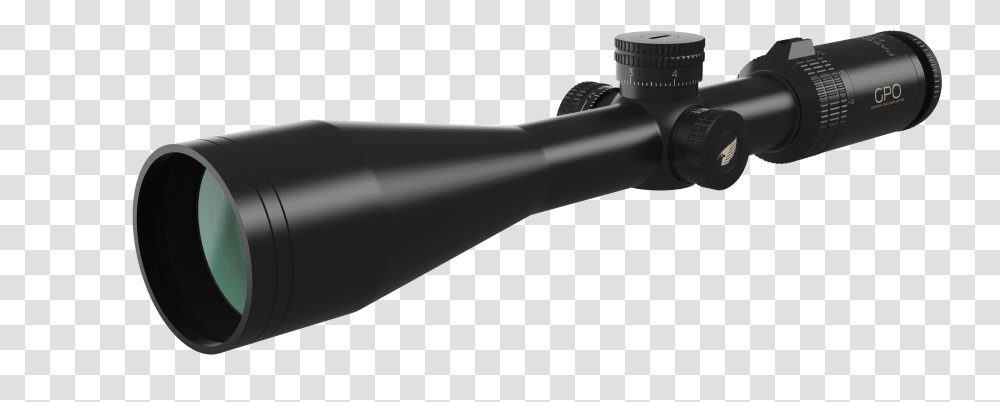German Precision Optics Passion 6 24x50 Riflescope Gopro Karma Grip, Weapon, Weaponry, Gun, Binoculars Transparent Png