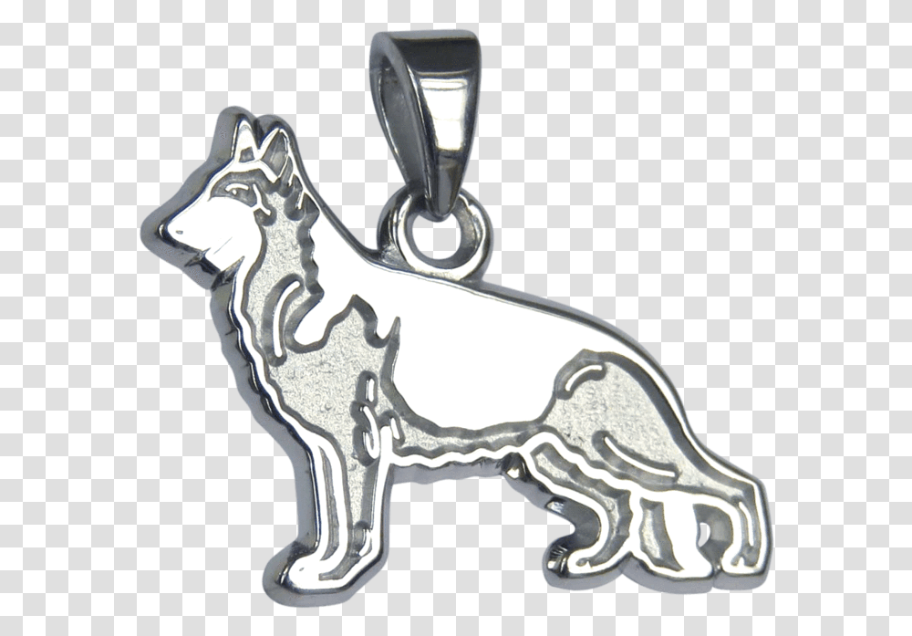 German Shepherd Dog Pendant Solid, Antelope, Wildlife, Mammal, Animal Transparent Png