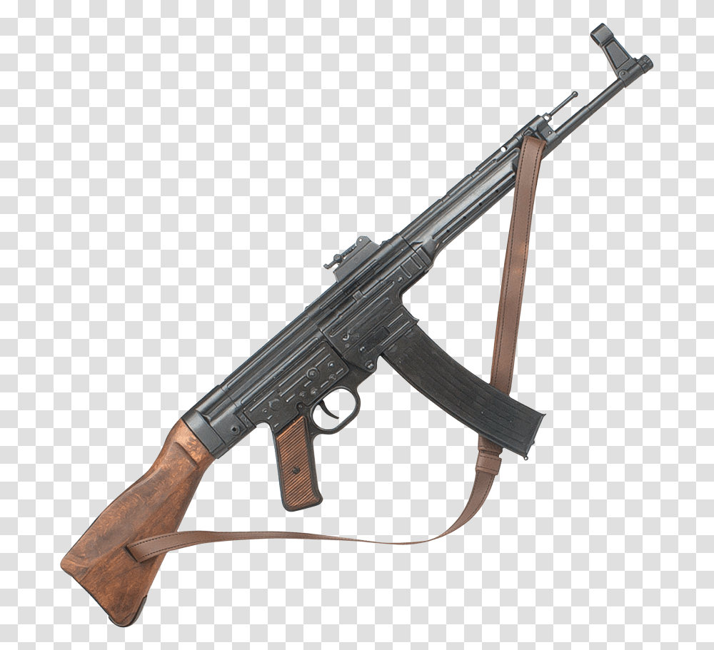 German Stg 44 Assault Rifle With Shoulder Sling Stg, Weapon, Weaponry, Gun, Machine Gun Transparent Png