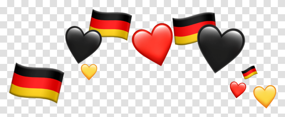 Germanflag Flag Wor Heart, Cushion, Text, Label, Food Transparent Png