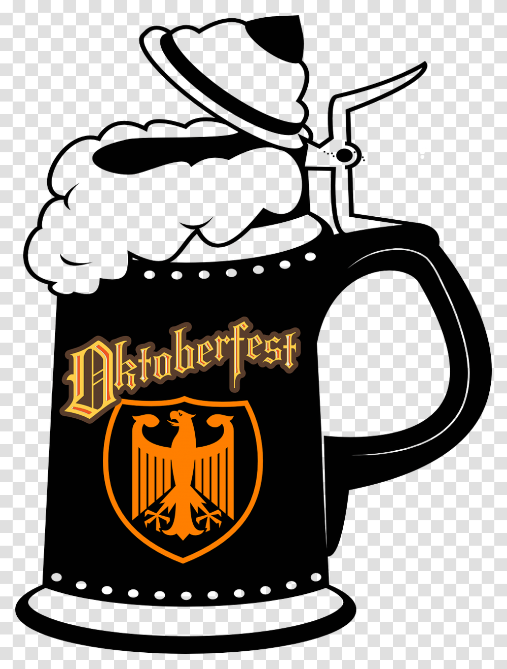 Germany Beer Oktoberfest Alcohol Fall, Logo, Trademark, Emblem Transparent Png