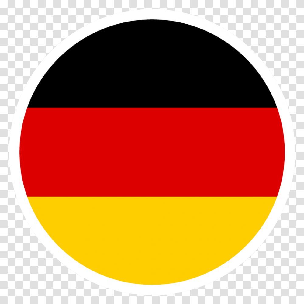 Germany Flag Football Logos Germany Flag Circle, Label, Trademark Transparent Png