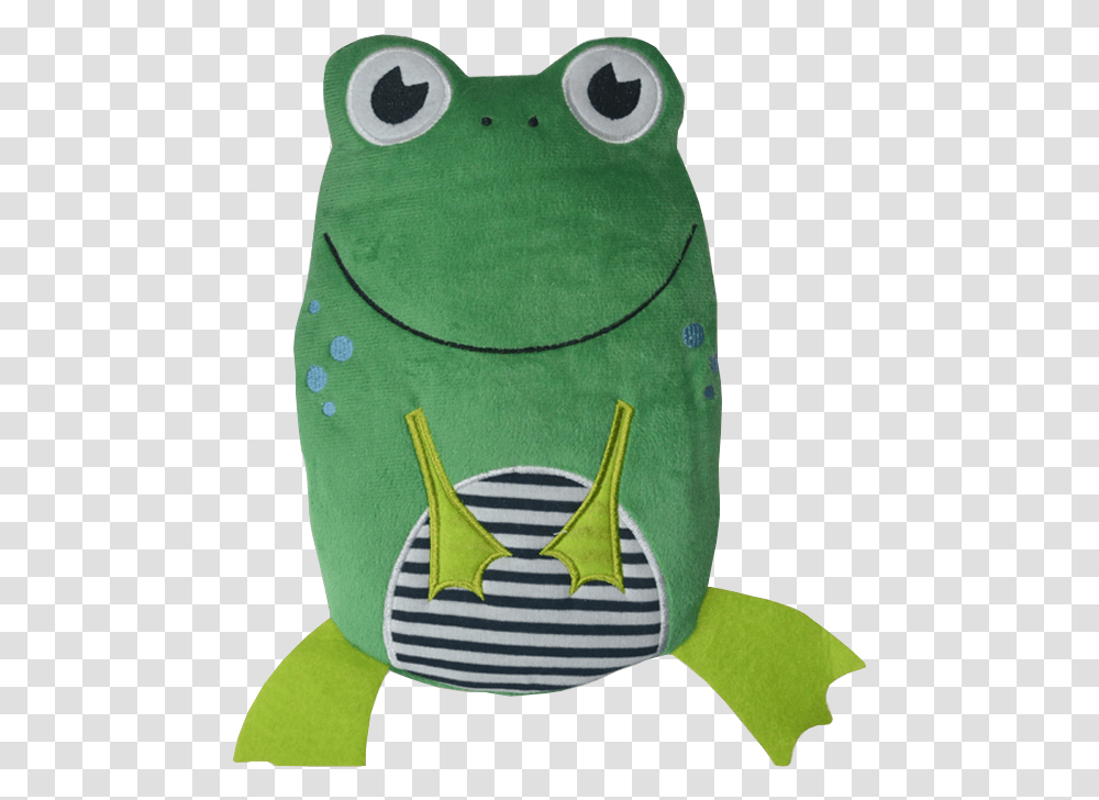Germany Imported Hugo Frosch Cartoon Plush Cloth Jacket Wrmflasche Frosch, Bag, Apparel, Backpack Transparent Png