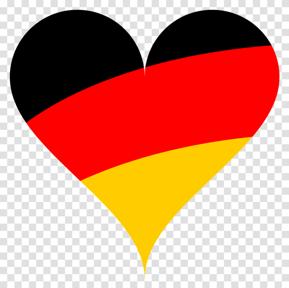 Germany Love Heart Flag Gloucester Road Tube Station, Triangle, Plectrum, Symbol, Cone Transparent Png