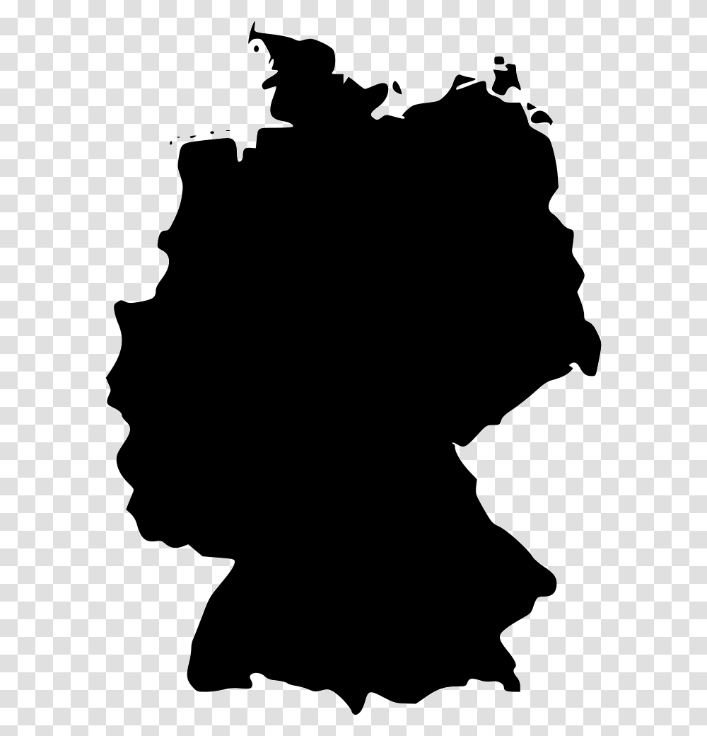 Germany Map Of Religion In Germany, Silhouette, Hair, Person, Human Transparent Png