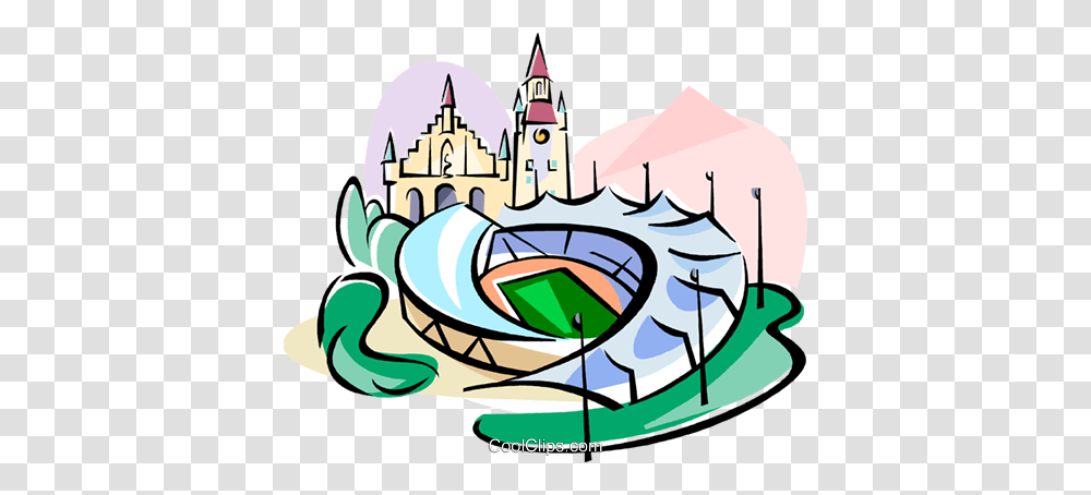 Germany Munich Olympic Stadium Royalty Free Vector Clip Art, Building, Field, Arena, Sport Transparent Png