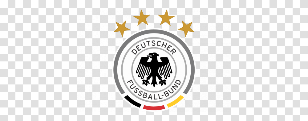 Germany National Football Logo 4 Stars Badge, Symbol, Trademark, Star Symbol, Emblem Transparent Png
