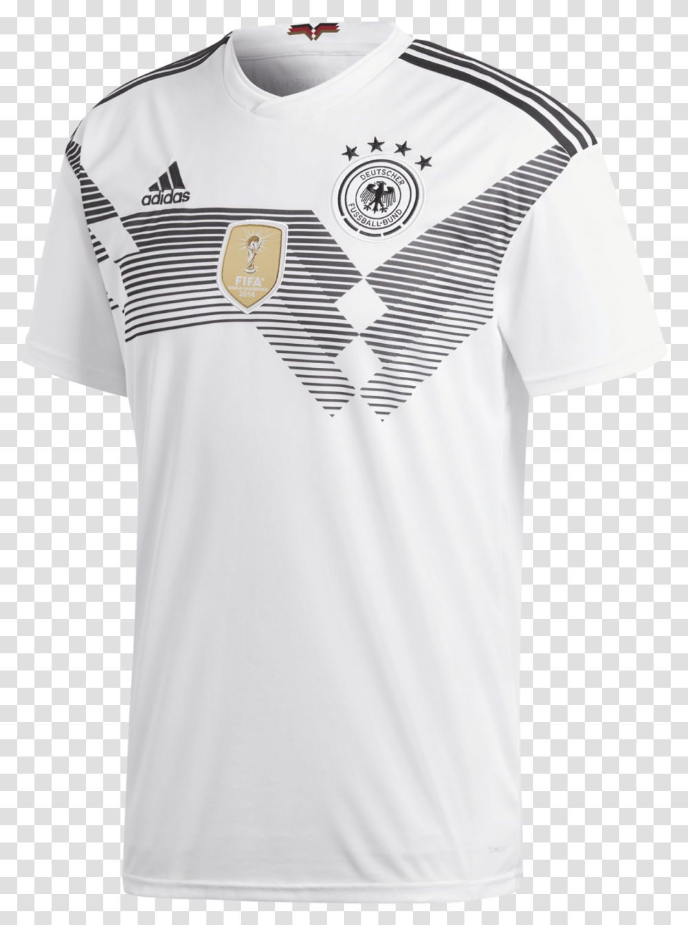 Germany World Cup 2018 Home Jersey Germany Football New Jersey, Clothing, Apparel, Shirt Transparent Png