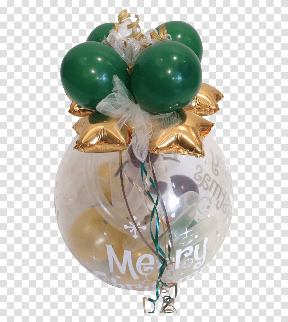 Geschenkballon Weihnachten, Balloon, Sphere, Sweets, Food Transparent Png