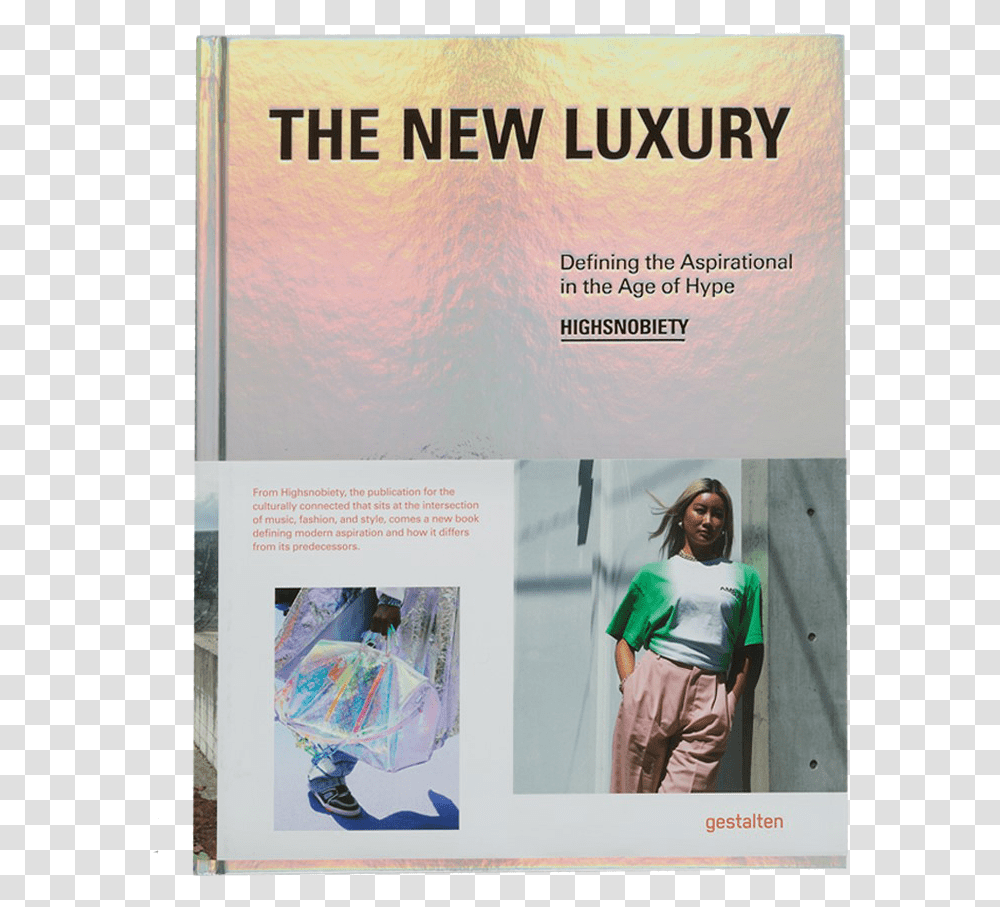 Gestalten The New Luxury Highsnobiety The New Luxury, Person, Human, Poster, Advertisement Transparent Png