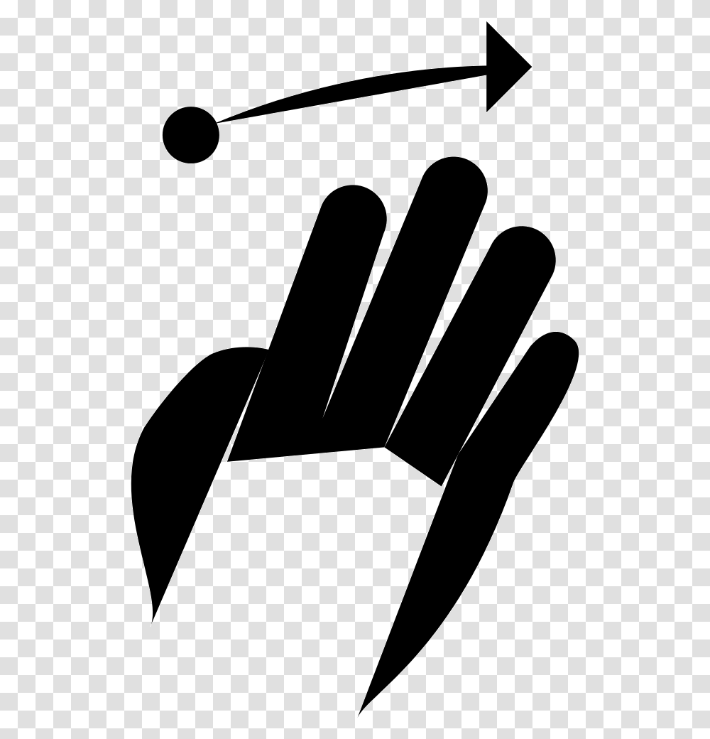 Gesture F Swipe Right Illustration, Apparel, Hand, Glove Transparent Png