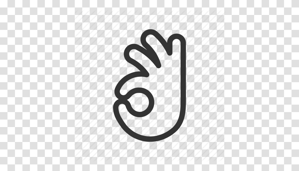 Gesture Hand Nice Ok Okay Well Done Icon, Apparel, Alphabet Transparent Png