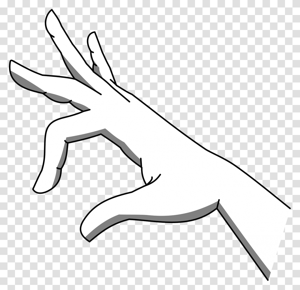 Gesture Hand Palm Free Photo Pinching Hand Clip Art, Axe, Tool, Animal, Silhouette Transparent Png