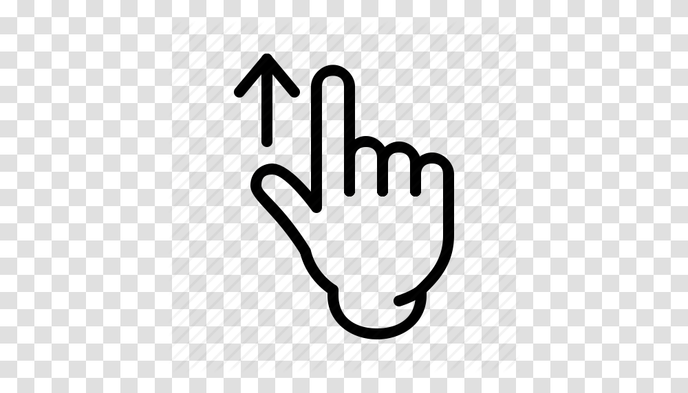 Gesture Hand Scroll Swipe Swipe Up Touch Icon, Weapon, Weaponry, Stencil, Adapter Transparent Png
