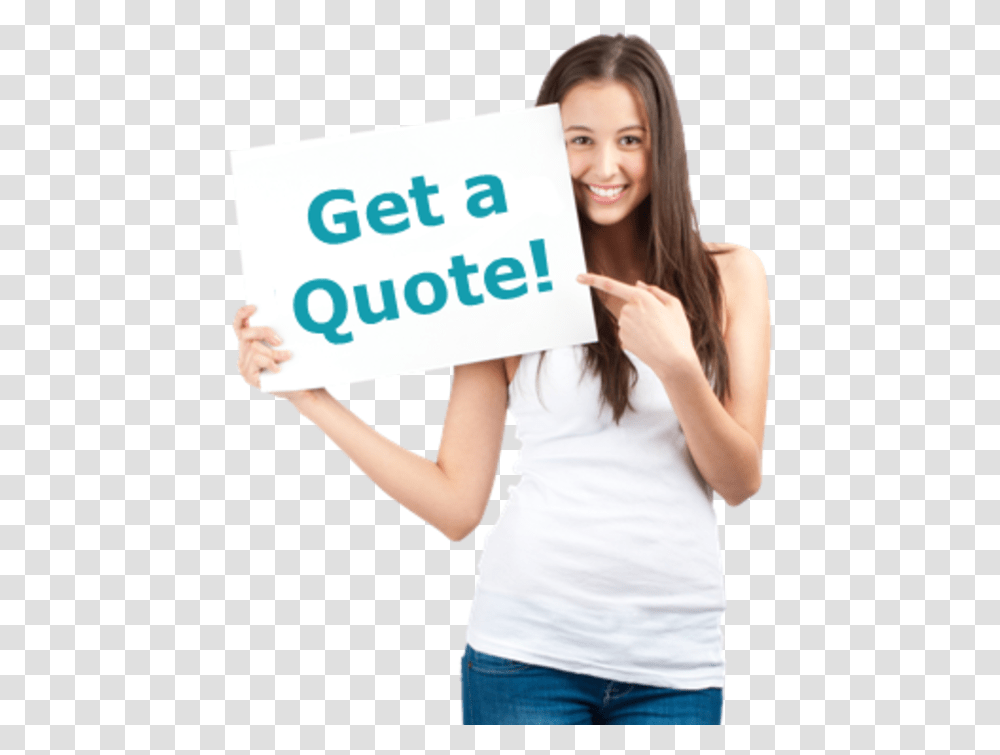 Get A Seo Quote, Female, Person, Face, Woman Transparent Png