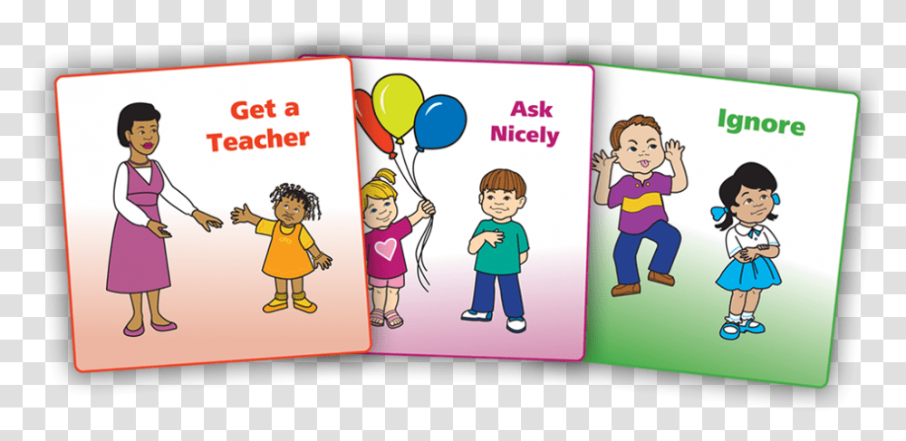 Get A Teacher Ask Nicely Ignore Teaching Pyramid Solution Cards, Person, Poster, Advertisement, Ball Transparent Png
