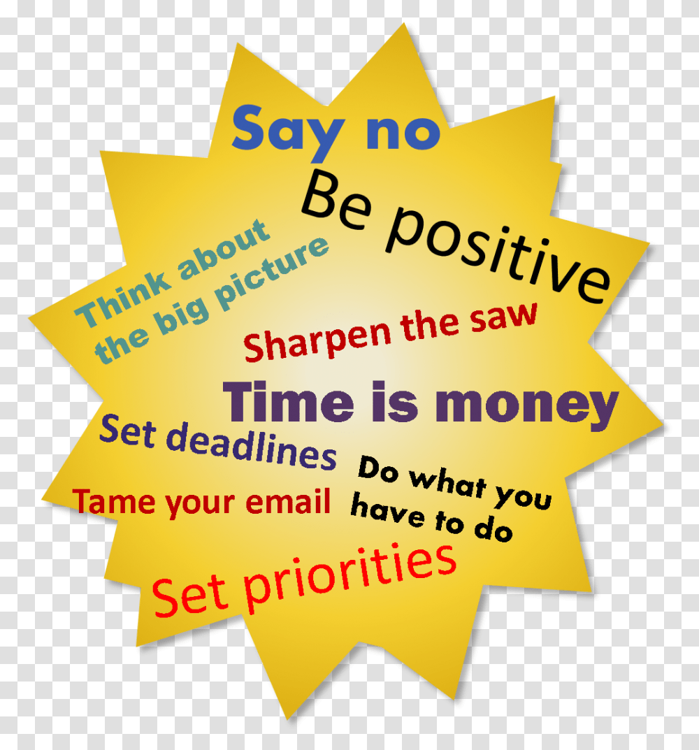 Get Everything Done Burst Positive, Outdoors, Nature Transparent Png