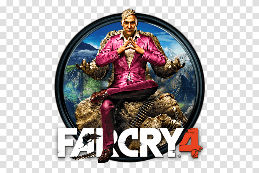 Get Far Cry 4 Trainer Unlock Game Far Cry 4, Poster, Advertisement, Person, Flyer Transparent Png