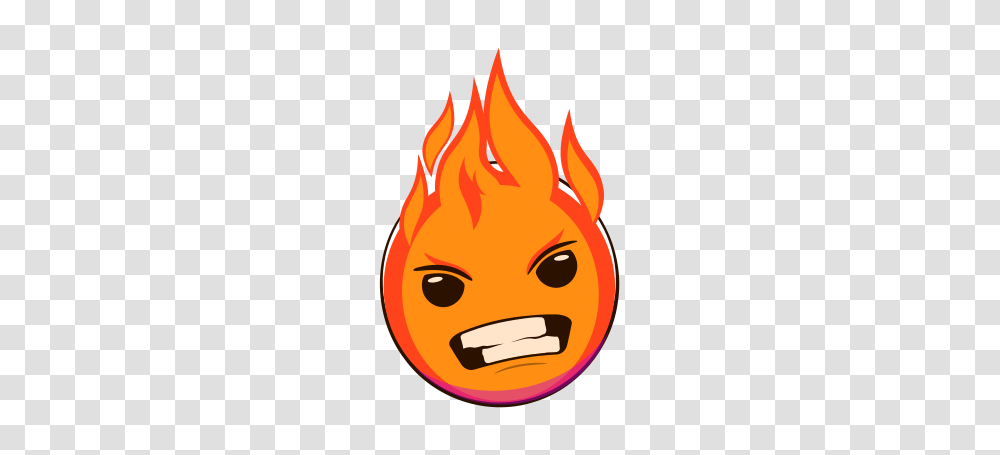 Get Free Fire Emoji, Flame, Plant, Food, Label Transparent Png