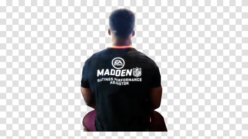 Get Immortalized In Madden Man, Person, Sleeve, T-Shirt Transparent Png