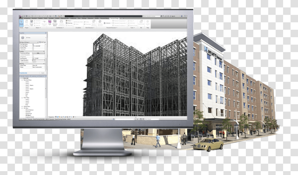 Get In Touch Hyatt House Belmar, Person, Building, Office Building, Metropolis Transparent Png