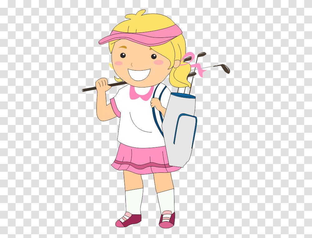 Get Into Golf, Person, Human, Drawing Transparent Png