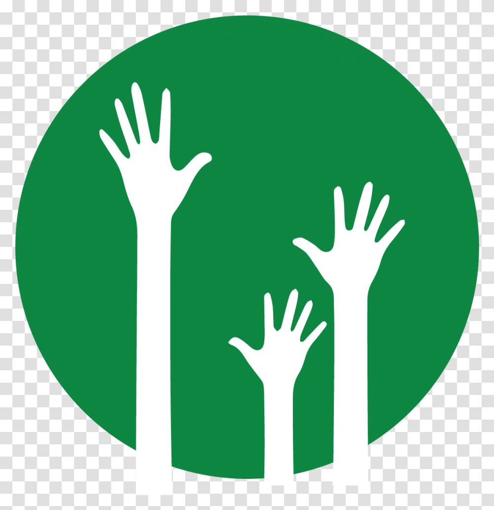 Get Involved Vollunteer Icon, Hand, Green, Face, Alien Transparent Png