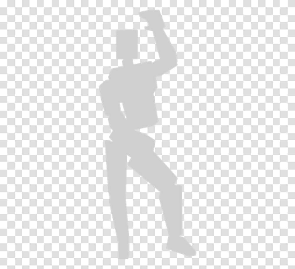 Get Monkey Dance In Roblox, Silhouette, Face Transparent Png