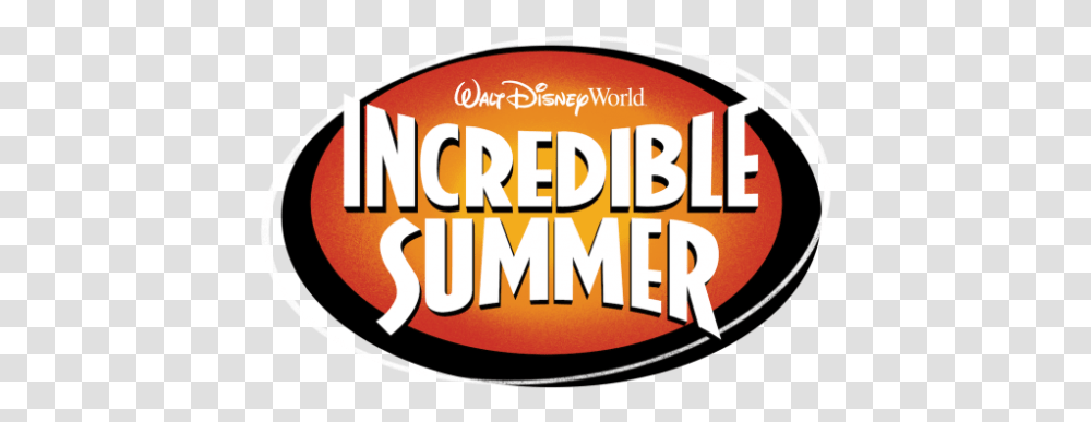 Get Ready For An Incredible Takeover Incredible Summer Disney, Label, Text, Word, Sticker Transparent Png