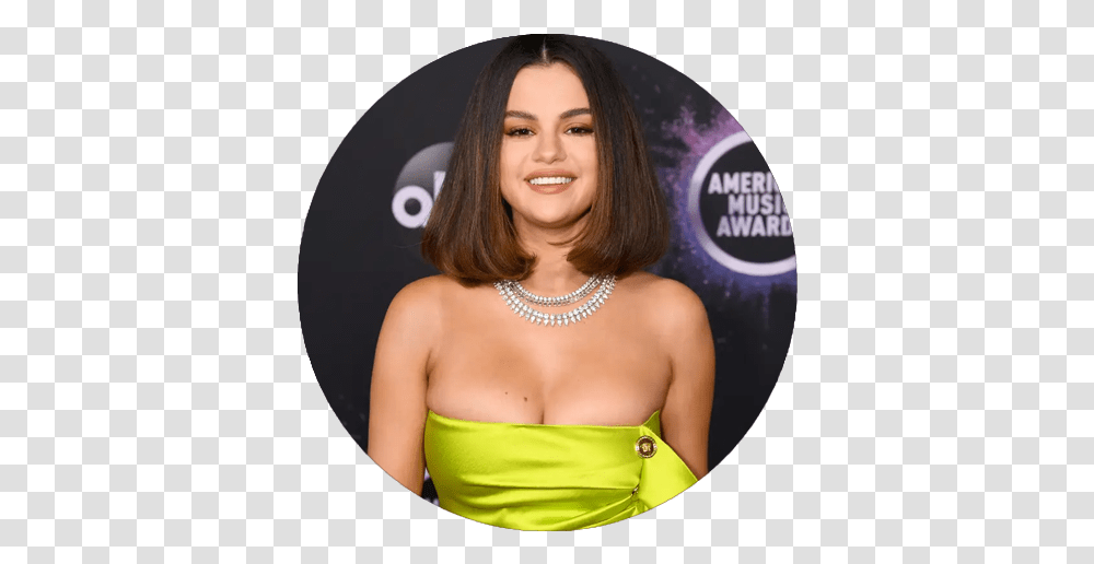 Get Revival Mirror Photo Selena Gomez T Shirt Selena Gomez American Music Awards 2019 Hd, Face, Person, Female, Performer Transparent Png