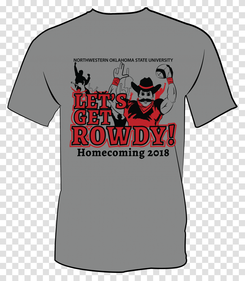 Get Rowdy Homecoming Theme Ideas, Apparel, T-Shirt Transparent Png