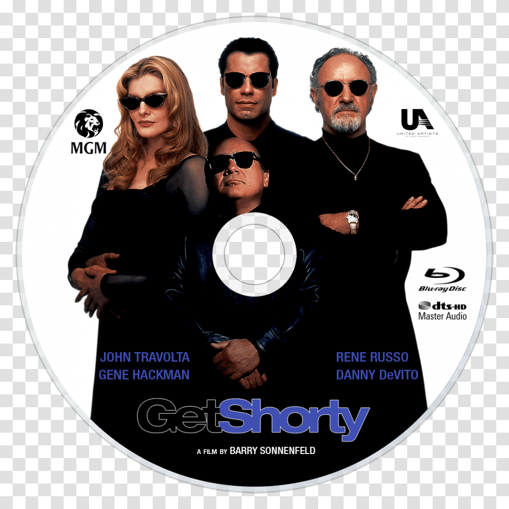 Get Shorty Movie Poster, Disk, Sunglasses, Accessories, Accessory Transparent Png