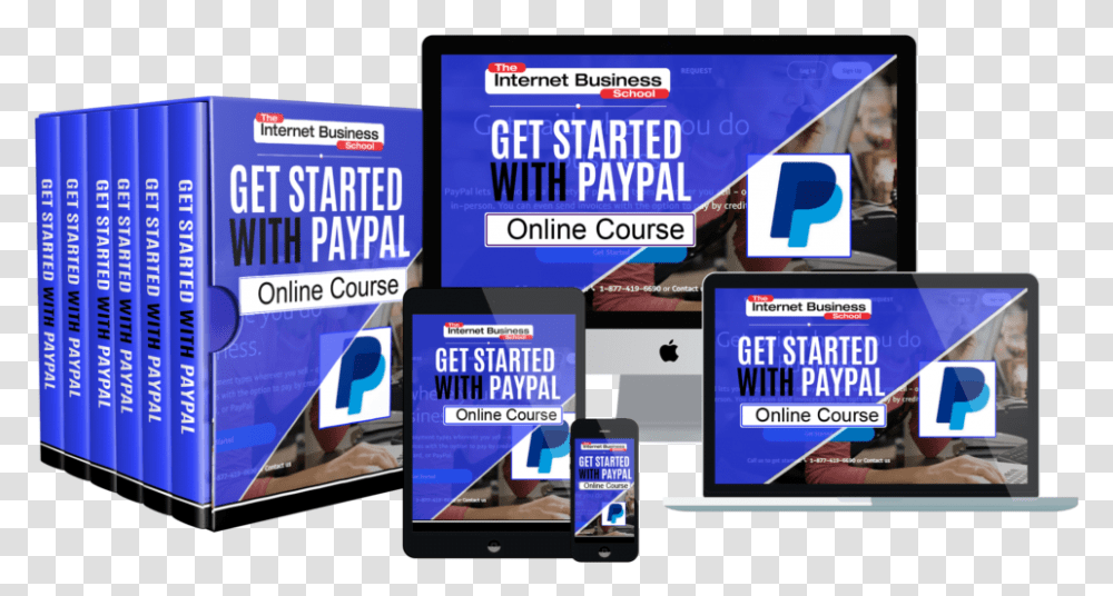 Get Started With Paypal Display Advertising, Flyer, Poster, Paper, Advertisement Transparent Png