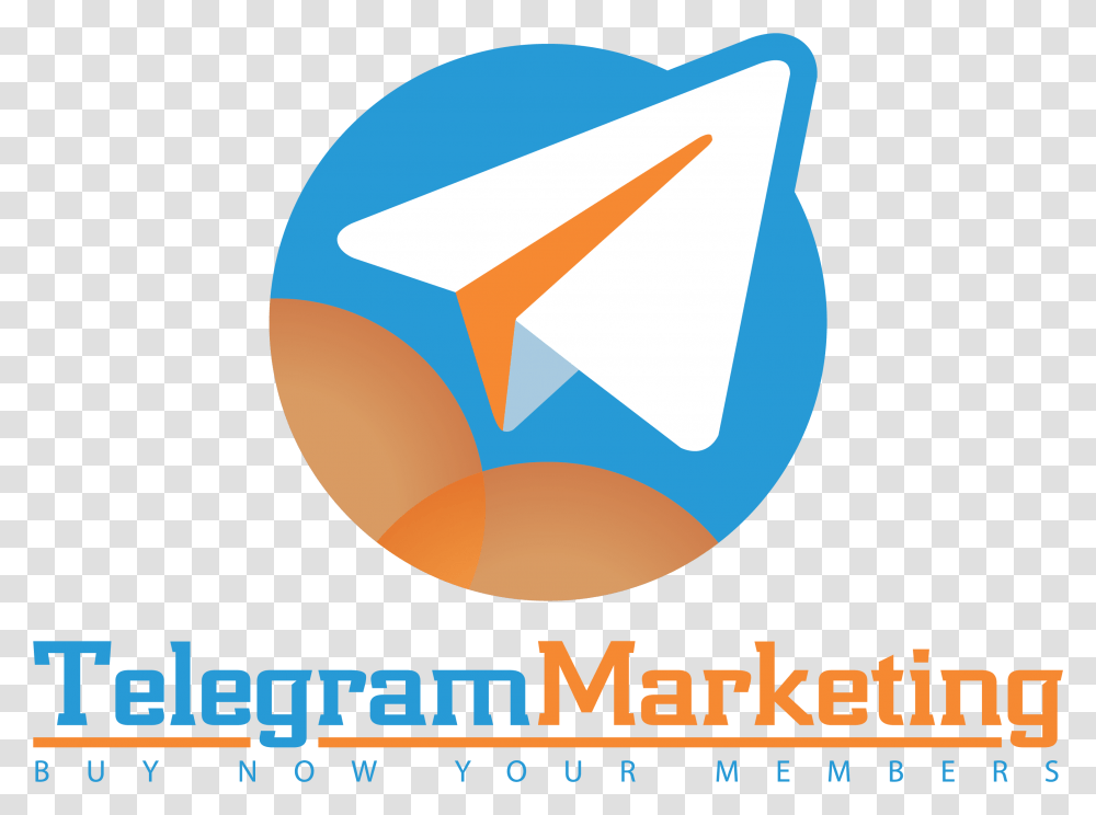 Get Telegram Group Members Graphic Design, Logo, Trademark Transparent Png