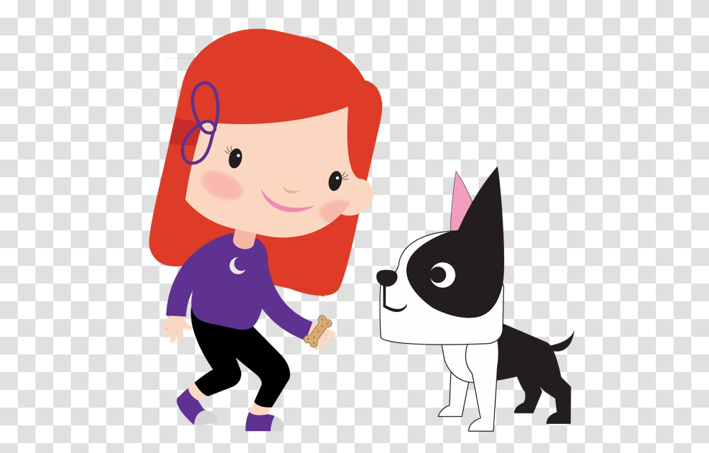 Get To Know Cammy Her Dog Sam And Cartoon, Person, Human, Graphics, Cat Transparent Png