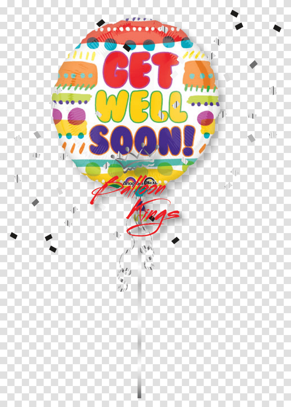 Get Well Soon Bubble Letters Happy Retirement Balloons, Poster, Advertisement, Paper, Flyer Transparent Png