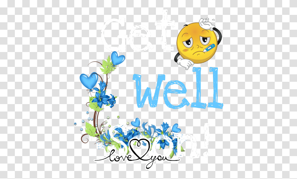 Get Well Soon Love You Smiley, Alphabet Transparent Png