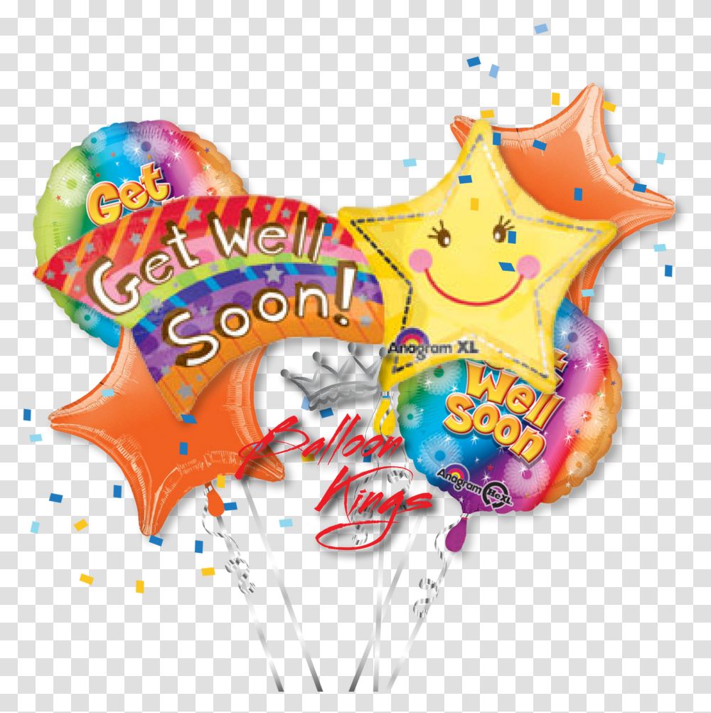 Get Well Soon Shooting Star Bouquet, Toy, Dragon Transparent Png