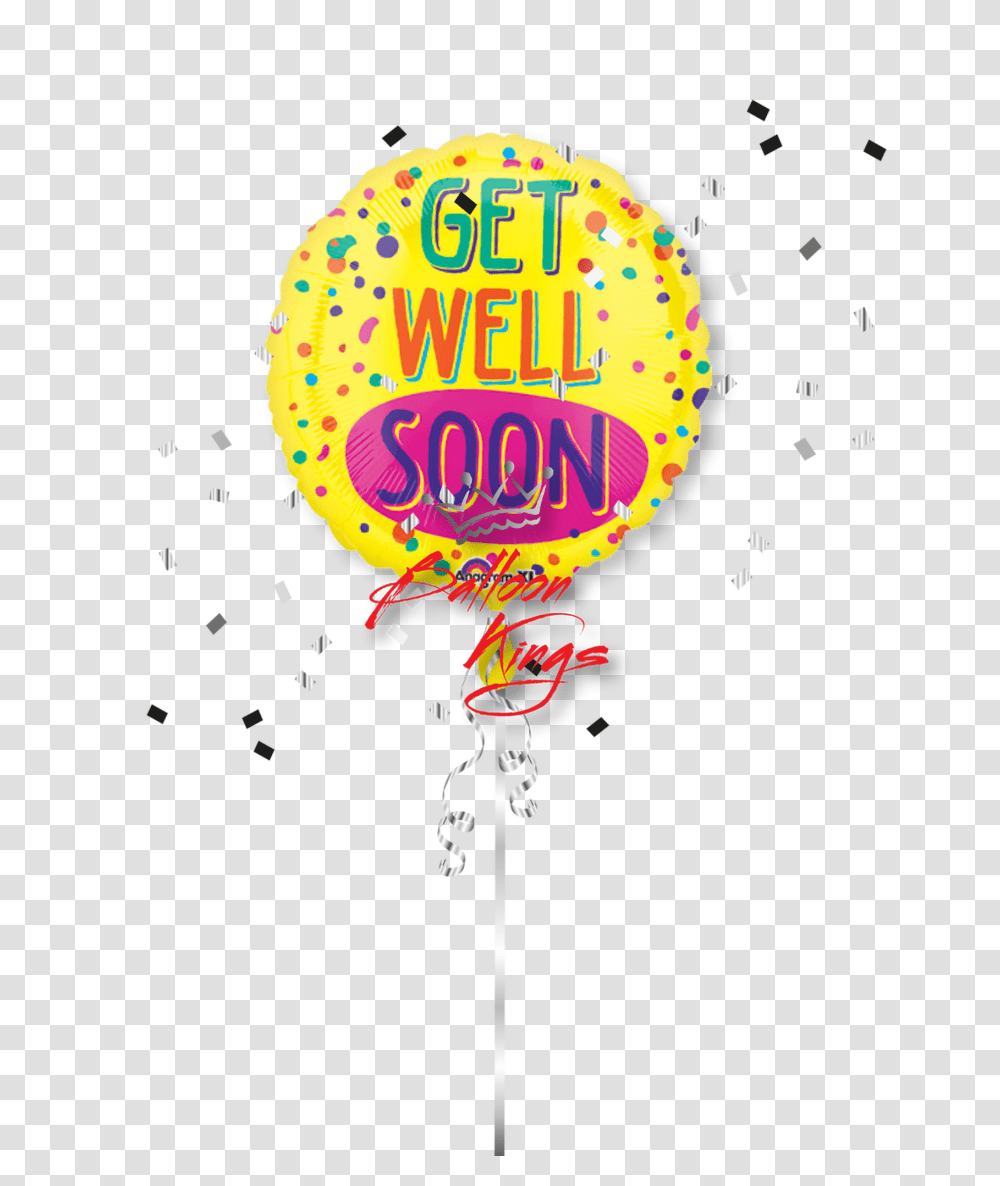 Get Well Soon Sprinkles Dot, Confetti, Paper, Poster, Advertisement Transparent Png