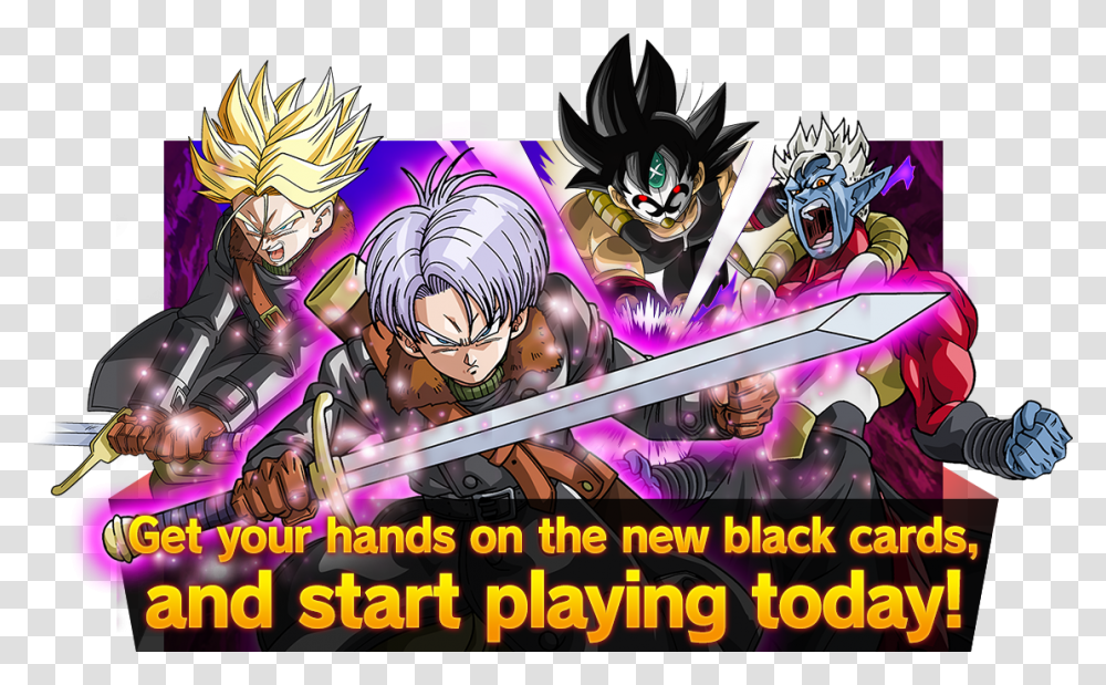 Get Your Hands On The New Black Cards And Start Playing Cartoon, Manga, Comics, Book, Poster Transparent Png