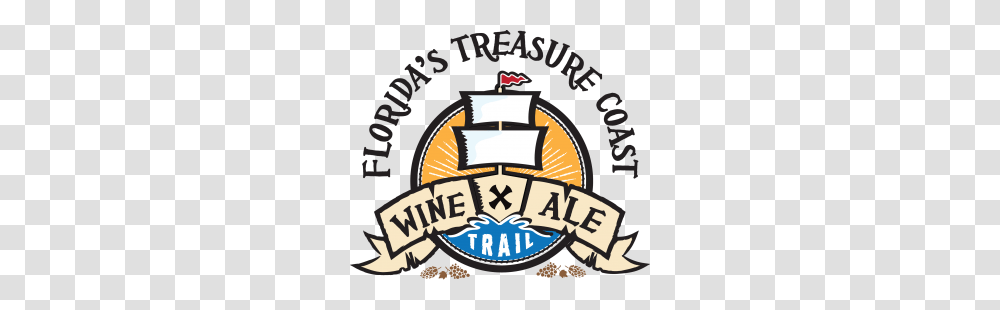 Get Your Trail Map Treasure Coast Wine Ale Trail, Logo, Trademark, Badge Transparent Png
