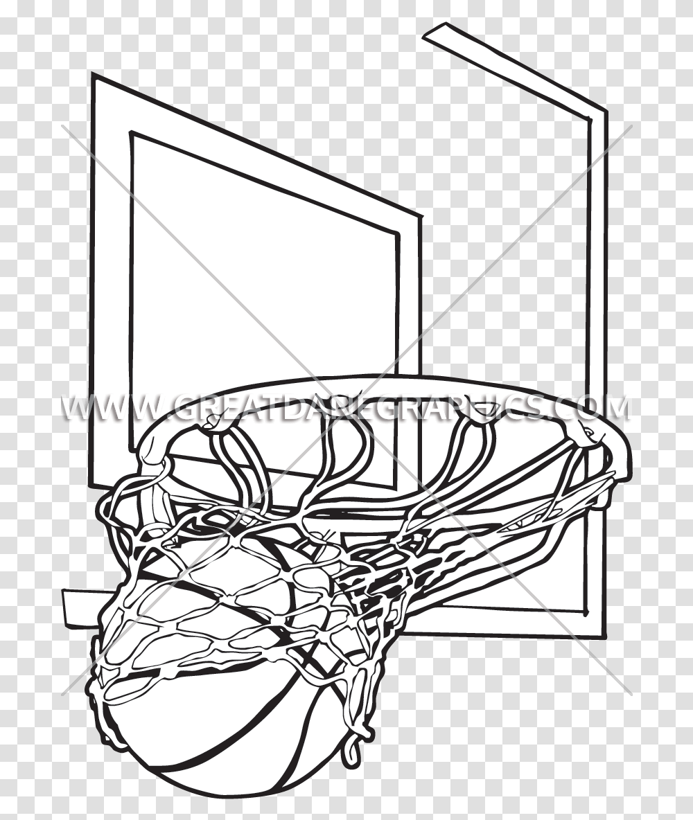 Getdrawings Side View Basketball Hoop Drawing, Table, Furniture, Text, Glass Transparent Png
