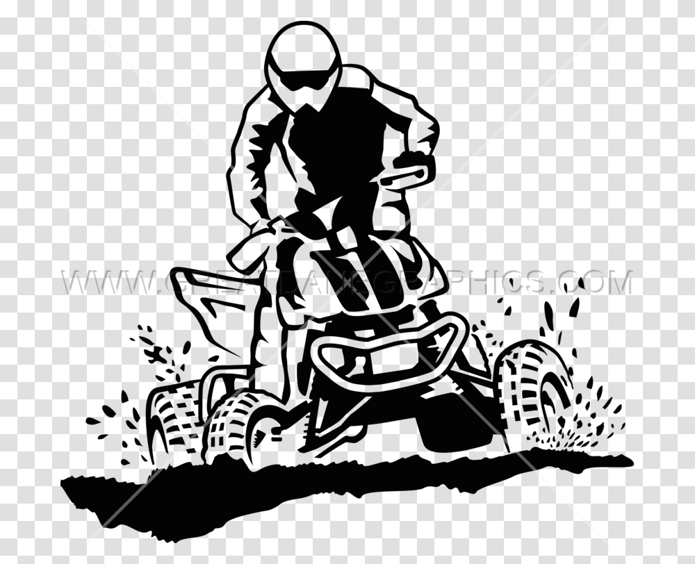 Getting Dirty Production Ready Atv, Sport, Sports, Lawn Mower, Tool Transparent Png